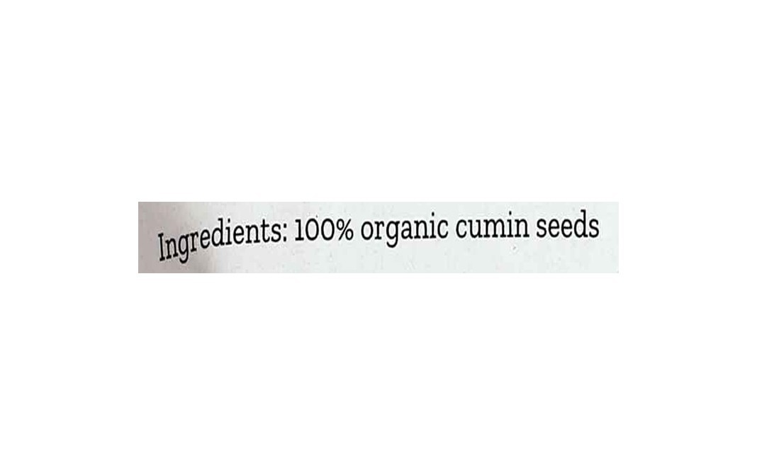 Conscious Food Cumin Seeds jeera Organic   Pack  100 grams